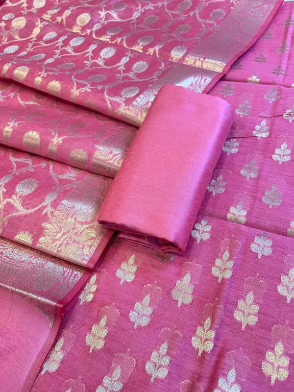 Pink_Cotton_Leaf_Zari_Booti_Banarasi_Suit_950SHL_CT3