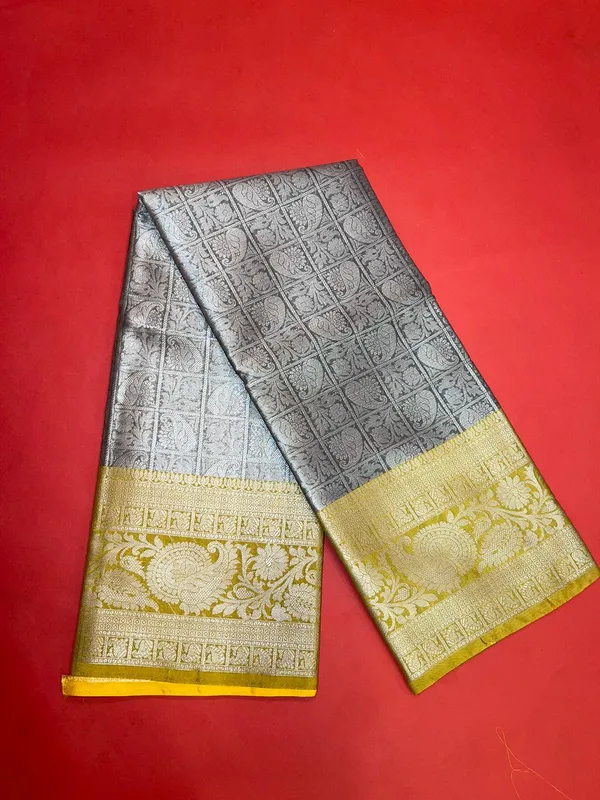 Grey_Kanjeevaram_Banarasi_Sarees_For_Women_GEMA33