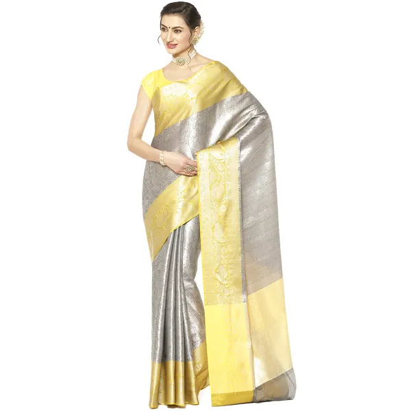 Grey_Kanjeevaram_Banarasi_Sarees_For_Women_GEMA33