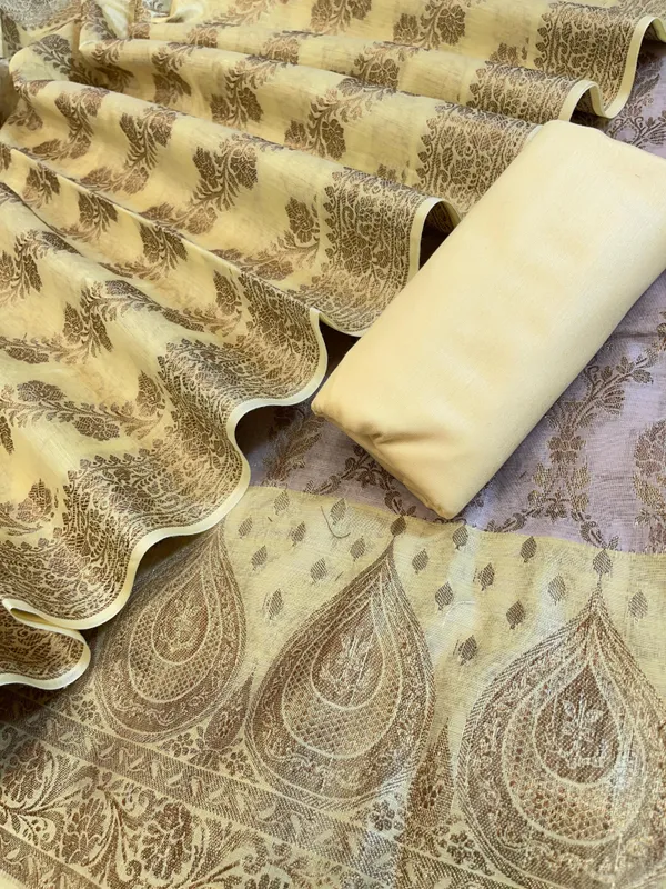 Mauve_Cotton_Alfi_Zari_Jaal_Contrast_Yellow_Border_Banarasi_Suit_55IM_CTN5