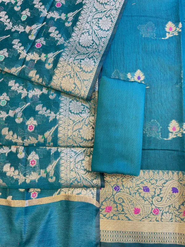 Seagreen_Cotton_Resham_Mina_Floral_Booti_Paisley_Mina_Border_Banarasi_Suit_625SHL_CT21