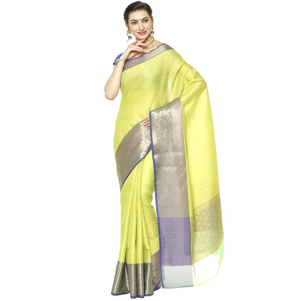 Green_Art_Silk/Tanchoi_Banarasi_Sarees_For_Women_GEBC6