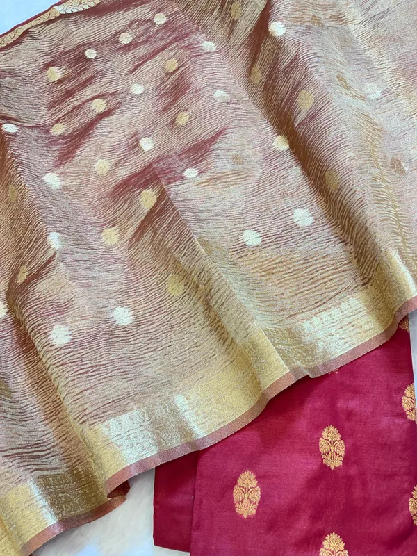 Magenta_Pure_Mercerise_Silk_Banarasi_3_pcs_Suit_Set_with_Crush_Tissue_Dupatta_1000SKL_PM8