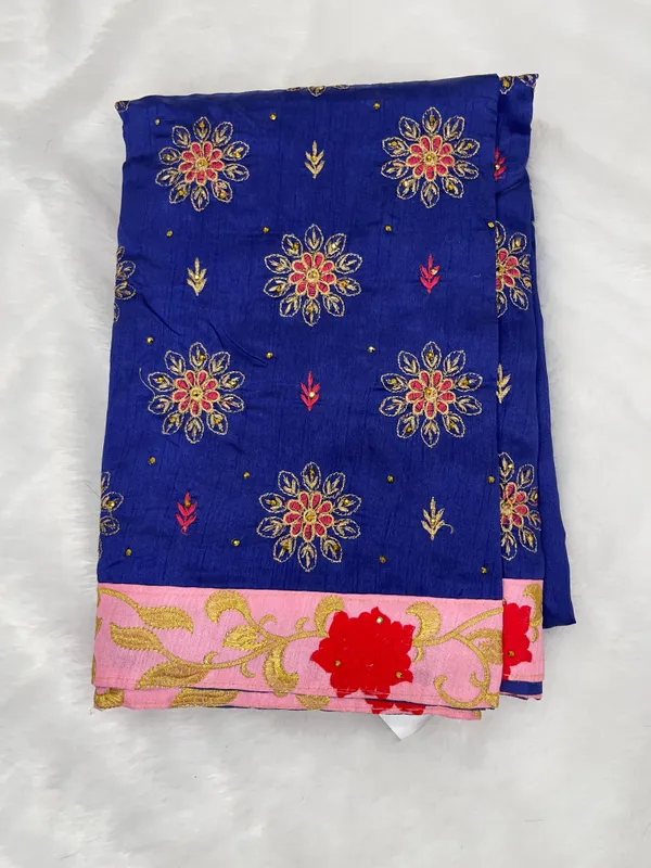 Blue_Cotton_Blend_Zari_Embroidery_Banarasi_Saree_600KS_13