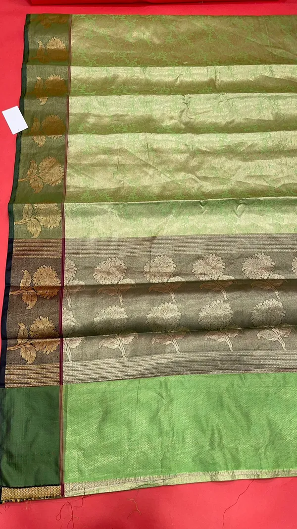 Lime_Green_Kanchi_Silk_Banarasi_Sarees_For_Women_GEBE11