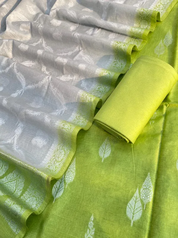 Elegant_Pastel_Green_&_Grey_Linen_Dupion_Resham_Booti_Banarasi_Suit_with_Contrast_Jaal_Dupatta_1100SKL_LDB1