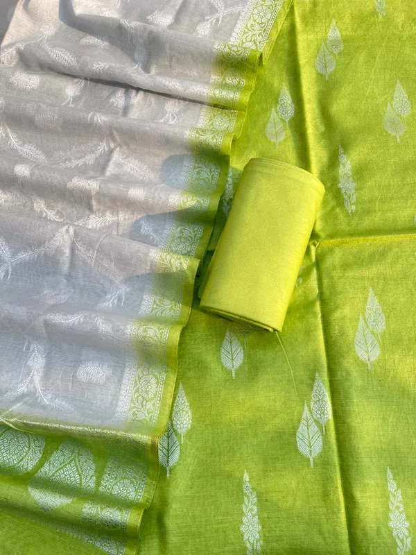 Elegant_Pastel_Green_&_Grey_Linen_Dupion_Resham_Booti_Banarasi_Suit_with_Contrast_Jaal_Dupatta_1100SKL_LDB1