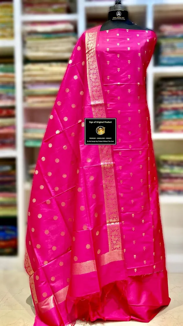 Magenta_Katan_Silk_Zari_Booti_with_Kimkhab_Dupatta_Banarasi_3_pcs_Suit_Set_700SKL_KS37