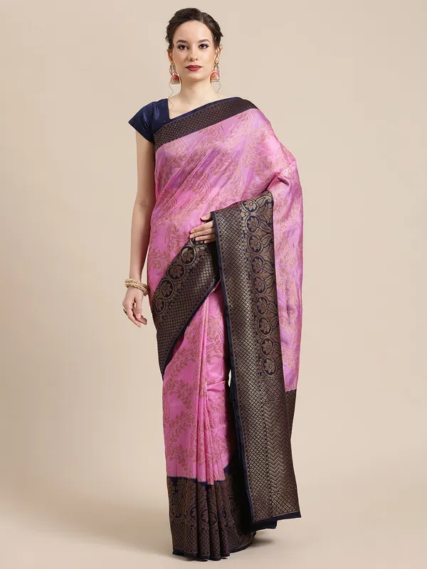 Pink_Dupion_Silk_Banarasi_Sarees_For_Women_GEDUPSILK_93