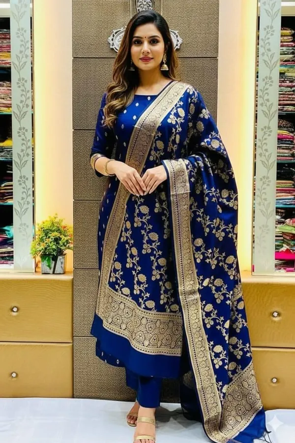 Royal_Blue_Katan_Silk_Katban_Floral_Zari_Booti_Banarasi_Suit_with_Zari_Jaal_Dupatta_700SKL_KSB8