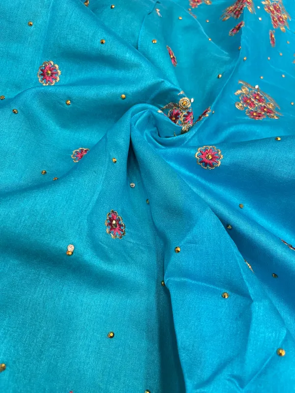 Sky_Blue_Cotton_Blend_Zari_Embroidery_Banarasi_Saree_600KS_5
