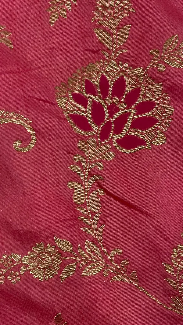 Humairah_Presents_Baby_Pink_Dupion_Silk_Floral_Mina_Zari_Jaal_with_Contrast_Sea_Green_Paithani_Mina_Zari_Pallu_Zari_Border_and_Sea_Green_Blouse