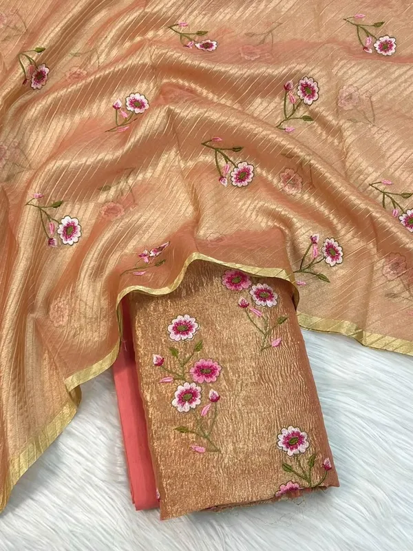 Peach_Tissue_Silk_Embroidered_Banarasi_3_pcs_Suit_Set_1200SKL_TSE1