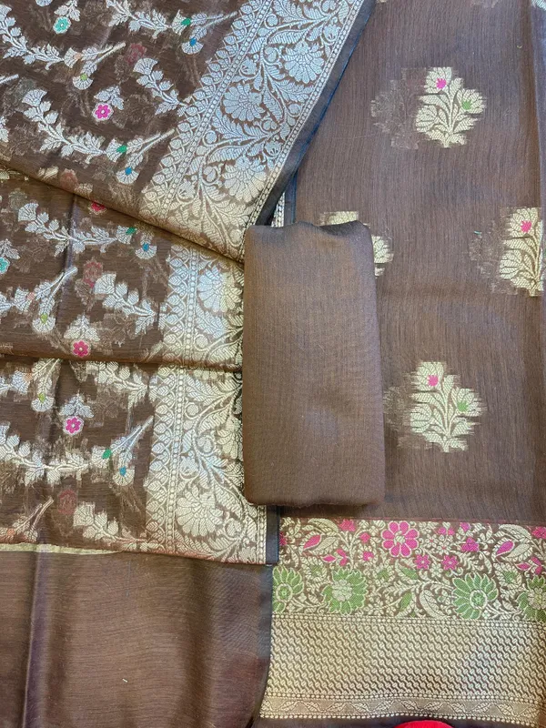 Brown_Cotton_Resham_Minakari_Floral_Zari_Boota_Banarasi_Suit_625SHL_CT12
