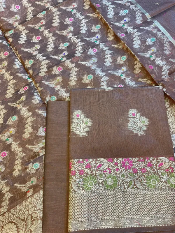 Brown_Cotton_Resham_Minakari_Floral_Zari_Boota_Banarasi_Suit_625SHL_CT12