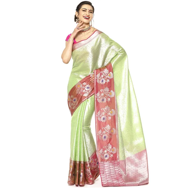 Green_Kanjeevaram_Banarasi_Sarees_For_Women_GEMA9