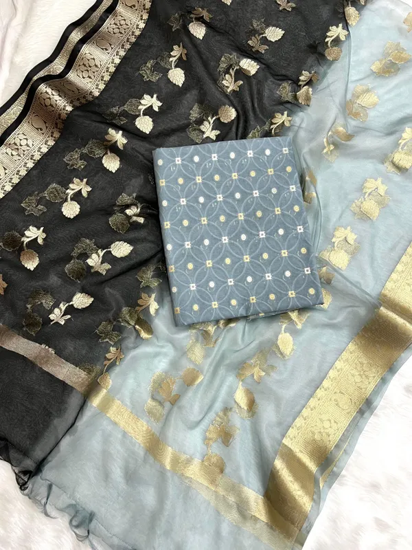 Grey_Cotton_Chanderi_Geometrical_Pattern_Banarasi_Suit_Set_with_Dual_Shaded_Floral_Booti_Dupatta_1250ASG_CCH5