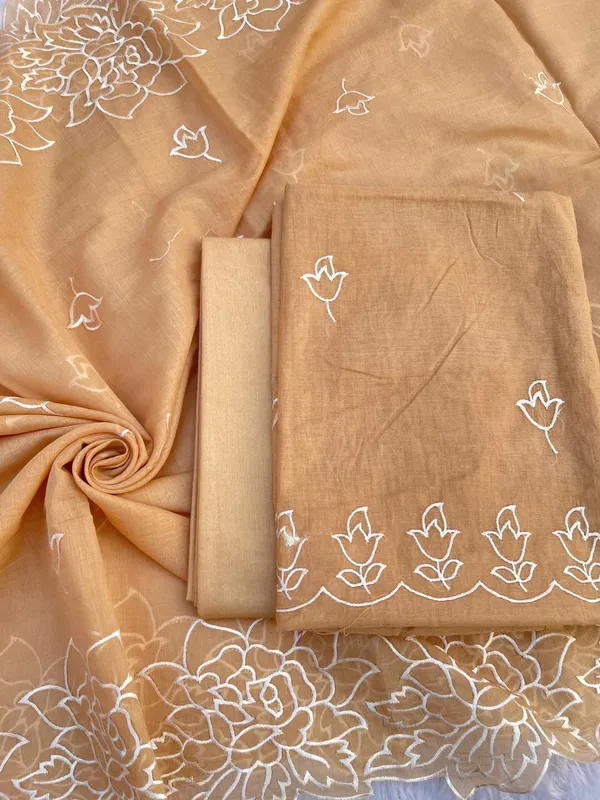 Peach_Cotton_Chanderi_Embroidery_Resham_Booti_Banarasi_Suit_1200SKL_CE12