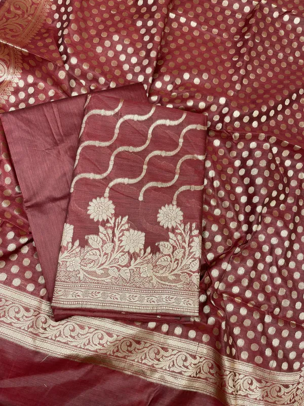 Maroon_Cotton_Silk_Lehariya_Banarasi_3_pcs_Suit_Set_675JVC_104