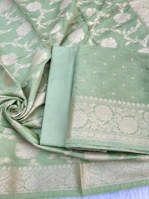 Pista_Green_Viscose_Silk_Banarasi_Suit_with_Zari_Chunri_Booti_&_Floral_Jaal_Dupatta_1050BFS_SV8