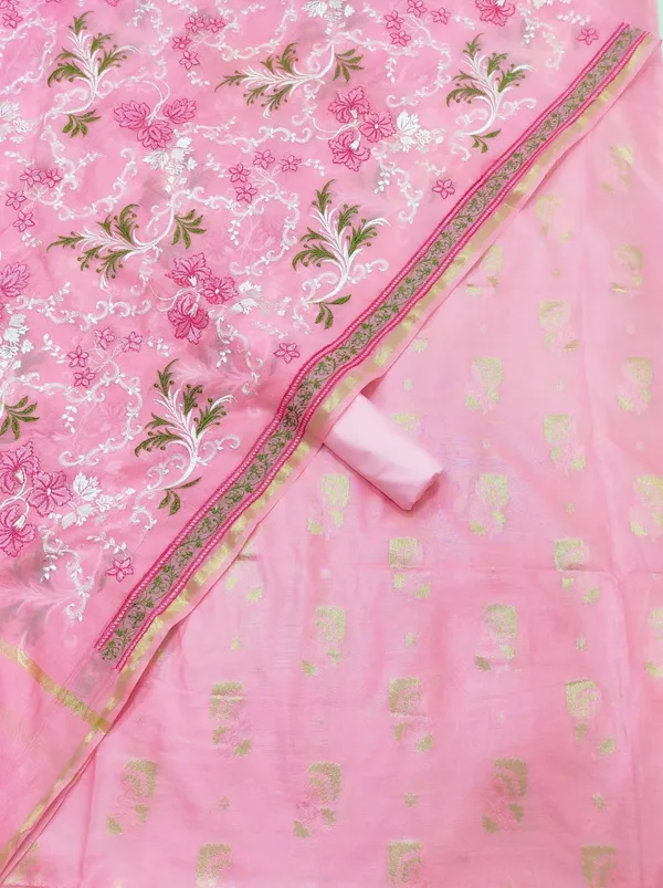 Pink_Pure_Mercerised_Resham_Mina_Embroidery_Dupatta_Banarasi_Suit_1250SKL_RM1