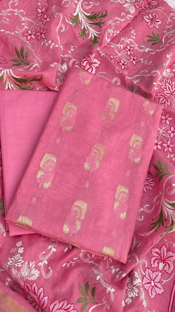 Pink_Pure_Mercerised_Resham_Mina_Embroidery_Dupatta_Banarasi_Suit_1250SKL_RM1