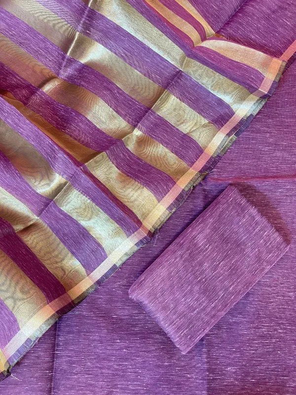 Purple_Linen_Zari_Stripe_Banarasi_3_pcs_Suit_Set_6SKL_LN23
