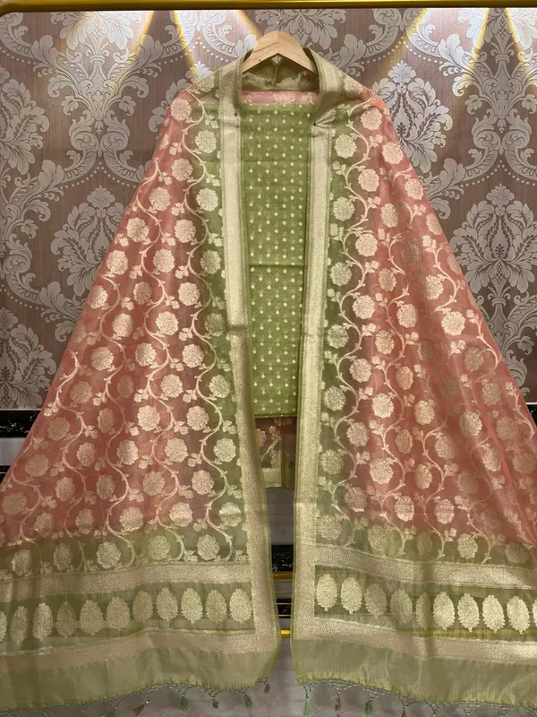 Pista_Green_Tissue_silk_Chunri_Booti_weaved_Banarasi_Suit_with_Floral_Zari_Jaal_Dual_Shade_Dyed_Dupatta_1550ASG_TS5