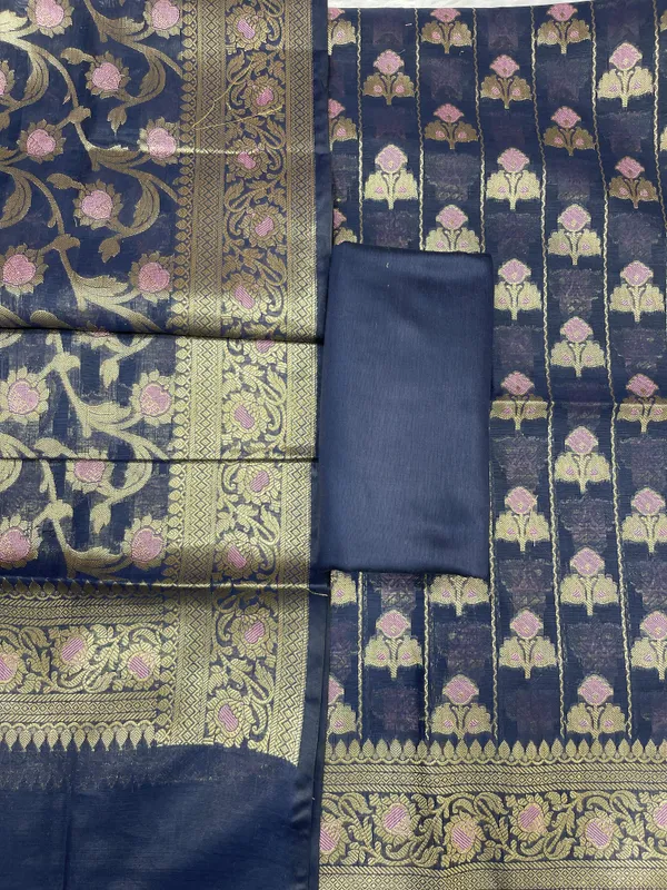 Navy_Blue_Cotton_Silk_Banarasi_3_pcs_Suit_Set_725ASD_CS2