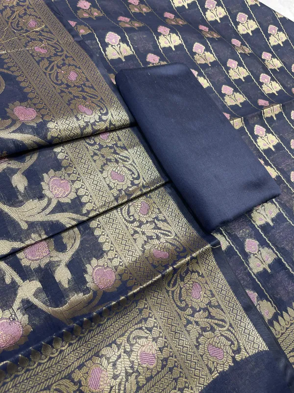 Navy_Blue_Cotton_Silk_Banarasi_3_pcs_Suit_Set_725ASD_CS2