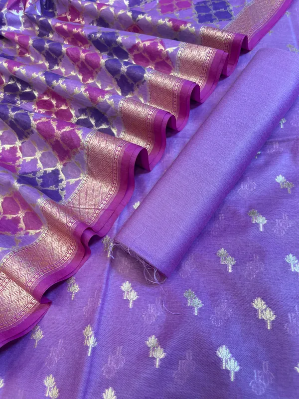 Purple_Pure_Cotton_Lorex_weave_Dual_Zari_Booti_Banarasi_Suit_1300IM_PCL16