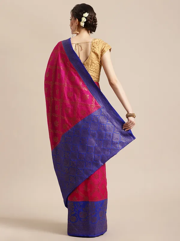 Magenta_Dupion_Silk_Banarasi_Sarees_For_Women_GEDUPSILK_36
