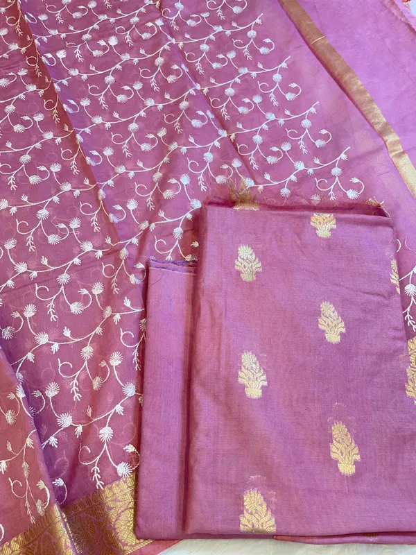 Red_Onion_Mercerise_Silk_Floral_Zari_Booti_with_Embroidery_Dupatta_Banarasi_Suit_11SKL_MSRS9