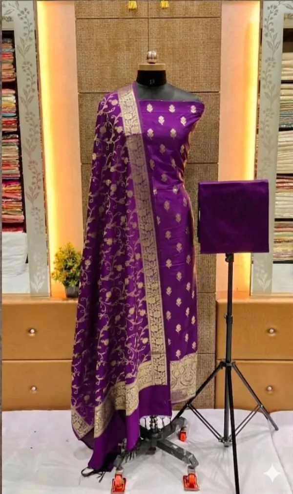 Purple_Katan_Silk_Floral_Zari_Booti_Daman_Banarasi_Suit_with_Alfi_Zari_Jaal_Dupatta_800SKL_KSD30