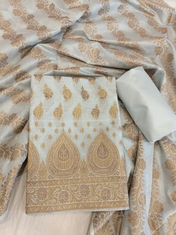 Seagreen_Cotton_Alfi_Zari_Booti_Banarasi_3_pcs_Suit_Set_525IM_CTN16