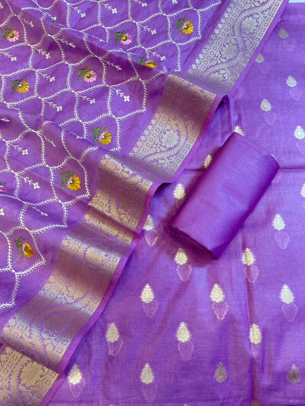 Purple_Pure_Mercerise_Cotton_Banarasi_Suit_with_Floral_Resham_Embroidery_Dupatta_130IM_PCM5