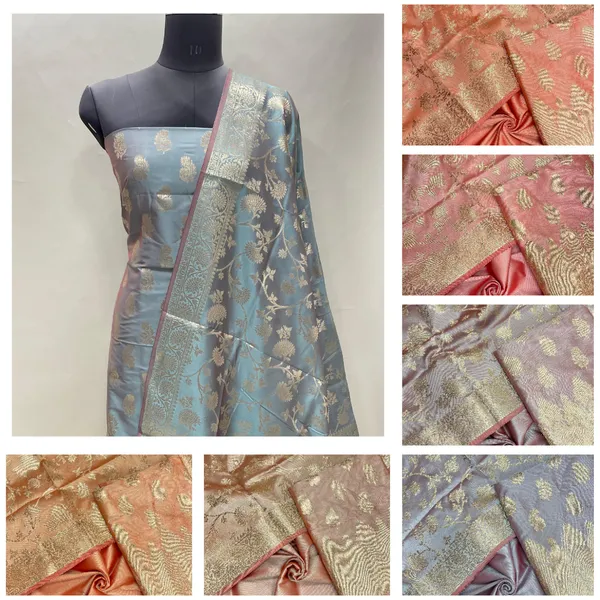 Semi_Katan_Silk_Handloom_3_pcs_Banarasi_Suit_950MUB_SK22-MUB_SK28_SET