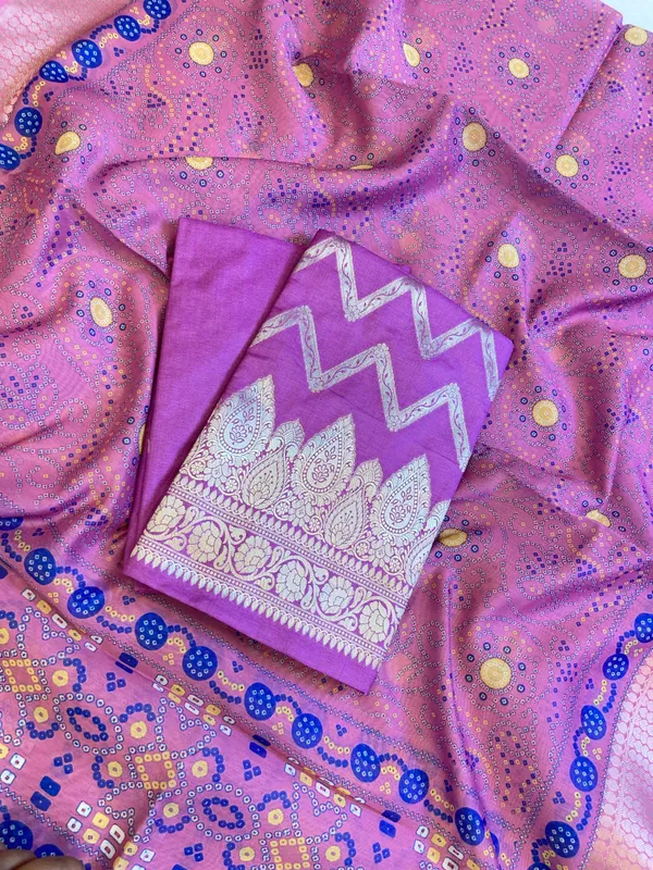 Purple_Katan_Silk_Zari_Zig-Zag_with_Cotton_Print_Dupatta_Banarasi_3_pcs_Suit_Set_1500AJ_KCP11