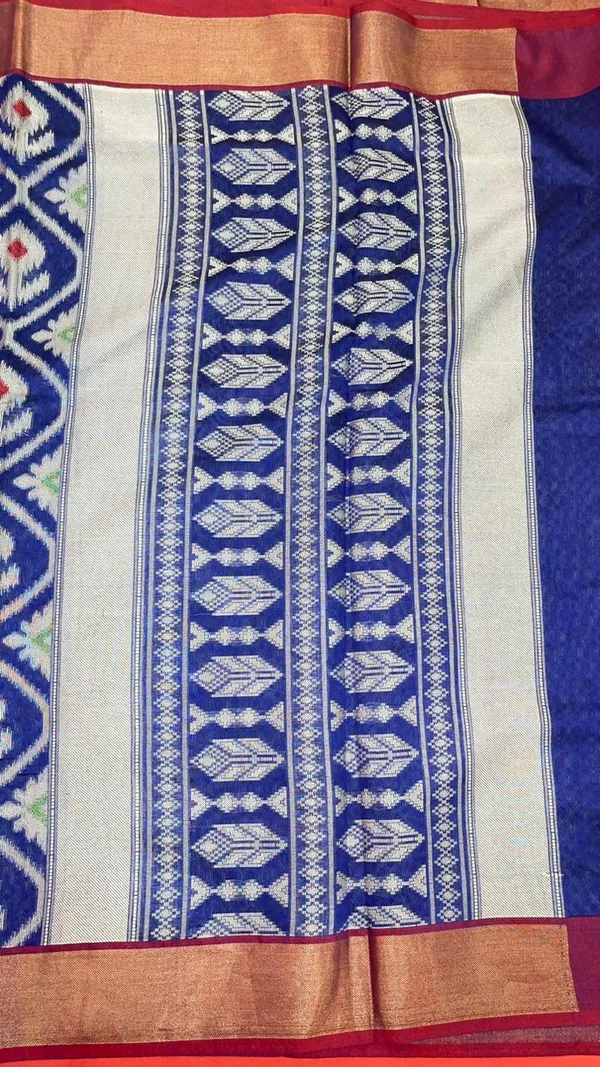 Blue_Cotton_Blend_Banarasi_Sarees_For_Women_GEASF_772