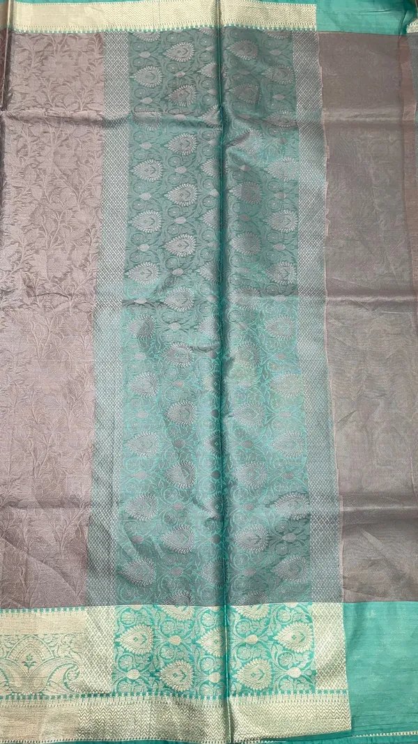 Grey_Art_Silk/Tanchoi_Banarasi_Sarees_For_Women_GEBC2
