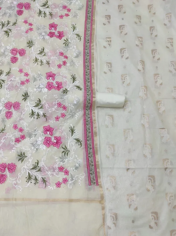Offwhite_Pure_Mercerised_Resham_Mina_Embroidery_Dupatta_Banarasi_Suit_1250SKL_RM2