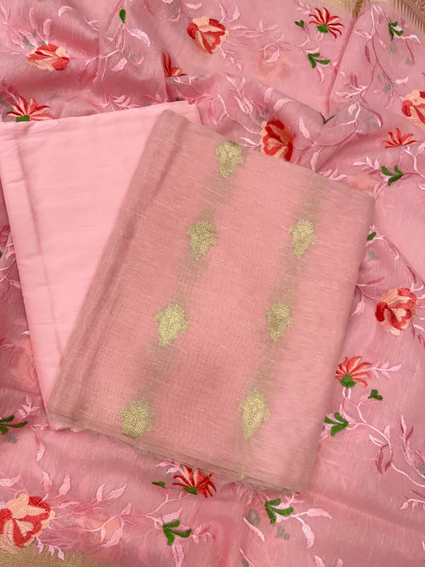 Pink_Linen_Silk_Floral_Zari_Booti_with_Embroidery_Jaal_Dupatta_Banarasi_Suit_11SKL_LNE4