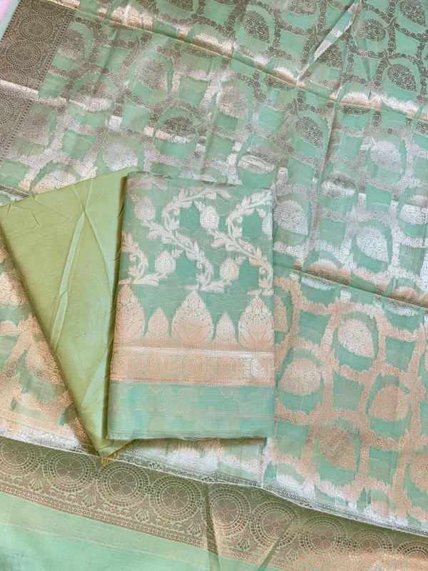 Pista_Green_Mercerize_Cotton_Silk_Banarasi_3_pcs_Suit_Set_700SKL_MS5