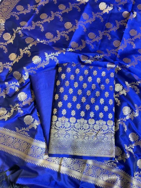 Dark_Blue_Semi_Katan_Silk_Banarasi_3_pcs_Suit_Set_750SHL_SK13