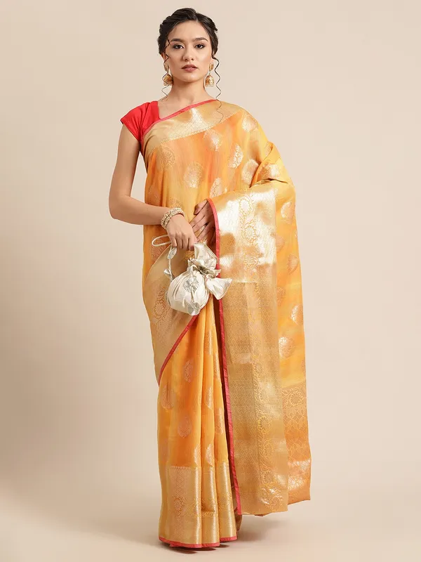 Gold_Matka_Silk/Silk_Blend_Banarasi_Sarees_For_Women_GEMTKSLK_208