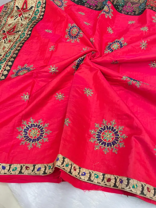 Pink_Cotton_Blend_Zari_Embroidery_Banarasi_Saree_600KS_8