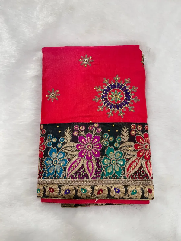 Pink_Cotton_Blend_Zari_Embroidery_Banarasi_Saree_600KS_8