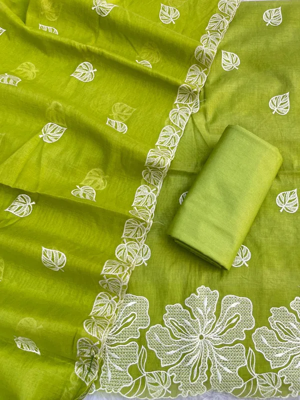 Green_Cotton_Malchanderi_embroidery_Banrasi_Suit_with_Embroidery_Dupatta_1250SKL_MCS4