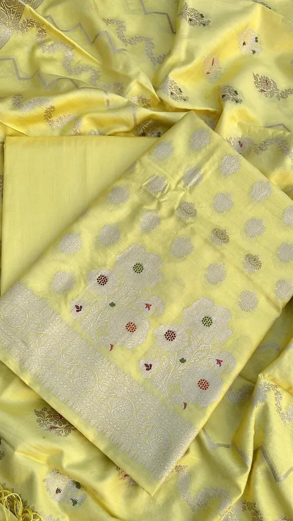 Yellow_Soft_Viscose_Silk_Mina_Zari_Boota_Banarasi_Suit_with_Zig-Zag_Stripe_Dupatta_1075BFS_SV19