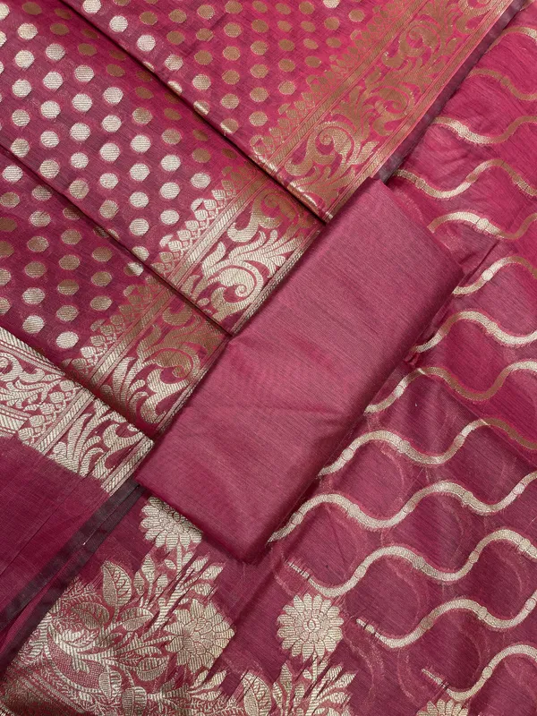 Magenta_Cotton_Silk_Lehariya_Banarasi_3_pcs_Suit_Set_675JVC_102